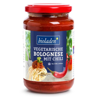 Produktfoto zu Vegetarische Bolognese, 340 g