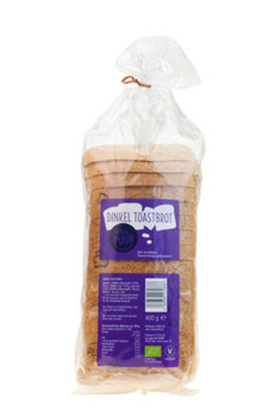 Produktfoto zu Dinkeltoast, 400 g