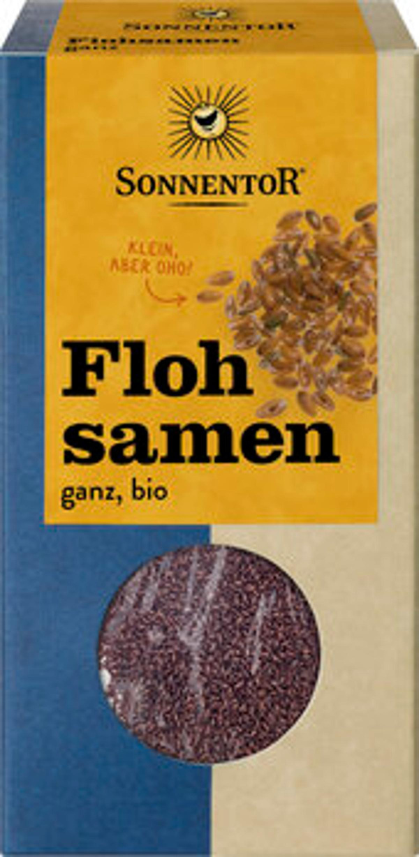 Produktfoto zu Flohsamen ganz Tüte, 90 g