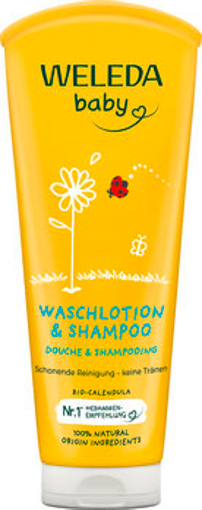Produktfoto zu Calendula Waschlotion und Shampoo, 200 ml
