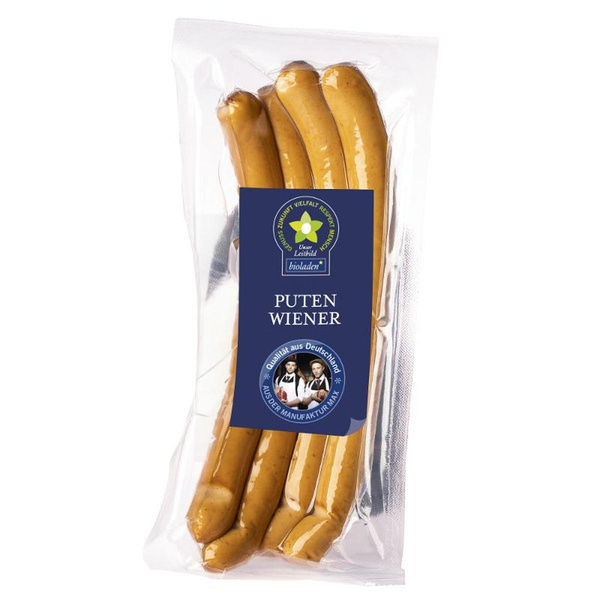 Produktfoto zu Puten-Wiener, 4 Stück