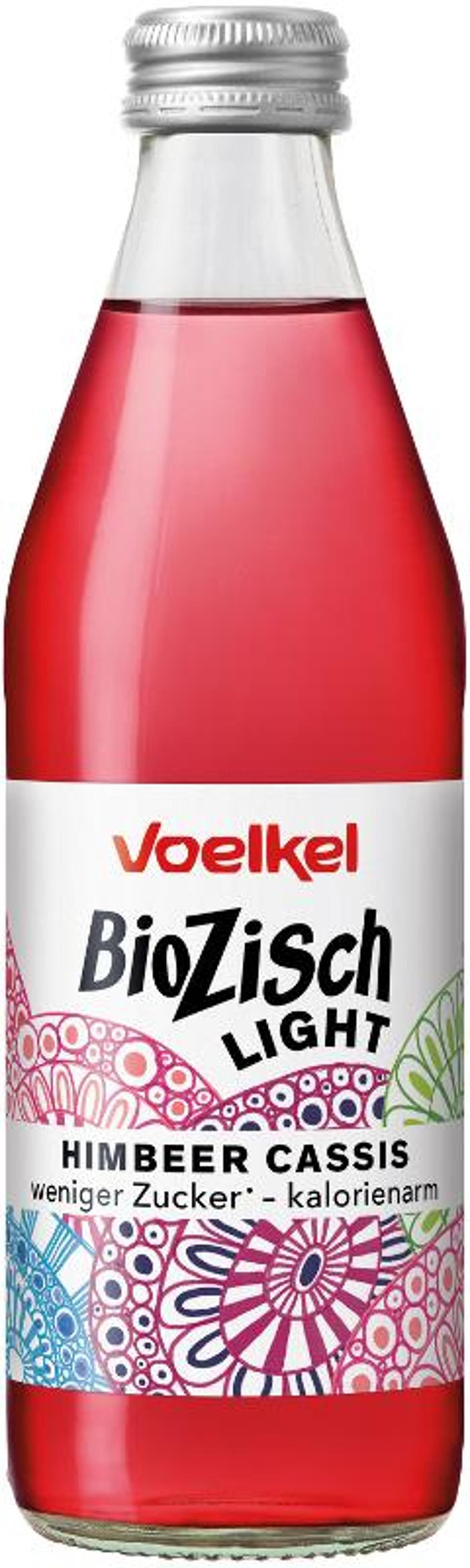 Produktfoto zu BioZisch Light Himbeer Cassis, 10x0,33l