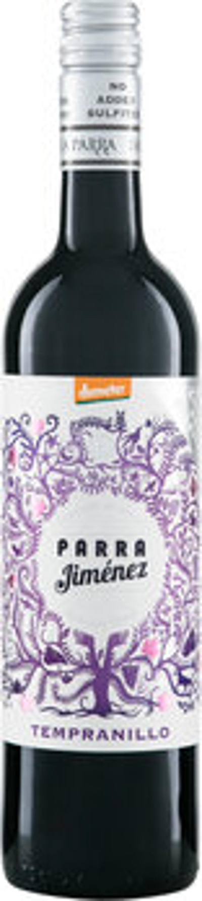 Produktfoto zu Tempranillo Parra Demeter, 0,75 l