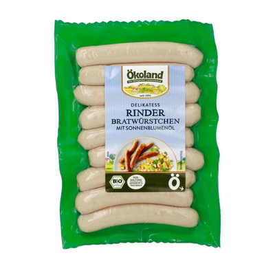 Produktfoto zu Delikatess Rinder-Bratwürstchen, 9 Stück