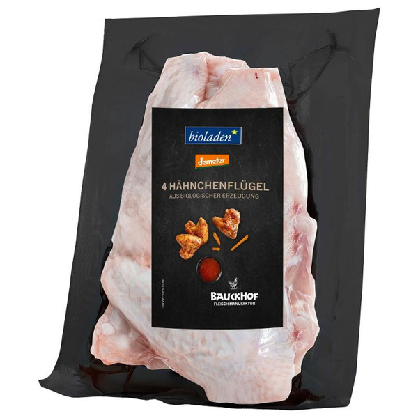 Produktfoto zu Hähnchenflügel 4 Stück, ca. 0,4 kg
