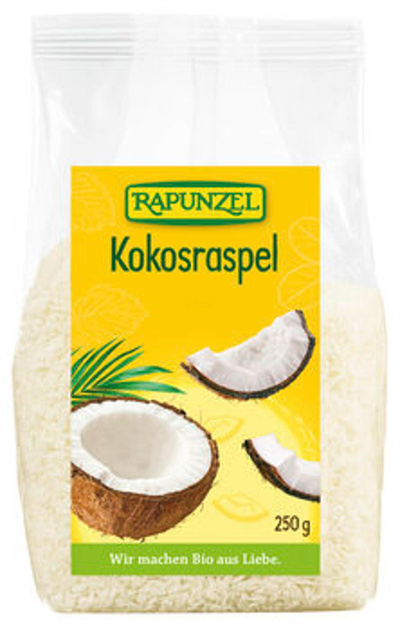 Produktfoto zu Kokosraspeln, 250 g