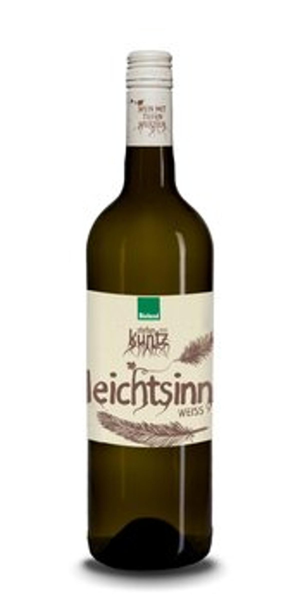 Produktfoto zu Leichtsinn weiß, 0,75 l