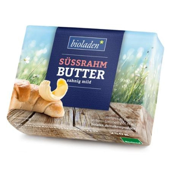 Produktfoto zu Butter Süßrahm, 250 g