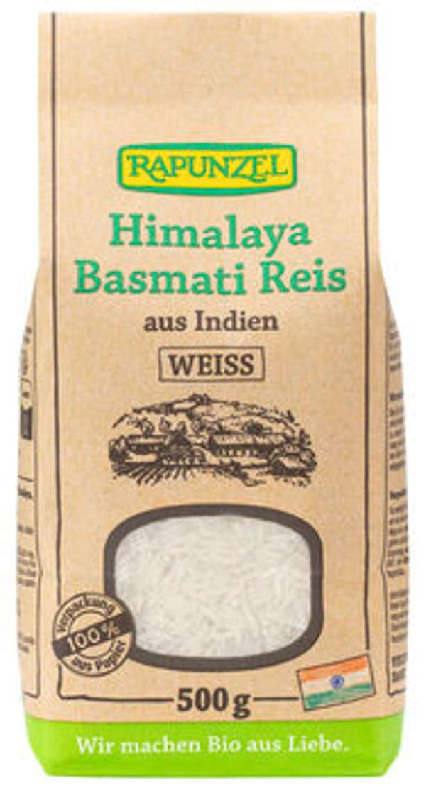 Produktfoto zu Himalaya Basmati Reis weiß, 500 g