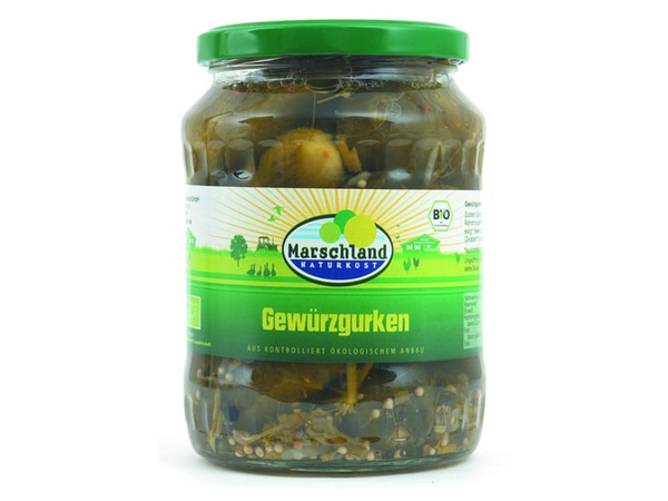 Produktfoto zu Gewürzgurken, 670 g