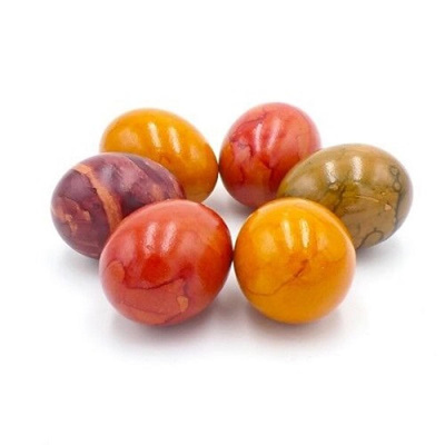 Produktfoto zu Ostereier gefärbt 6er - Eggerhof