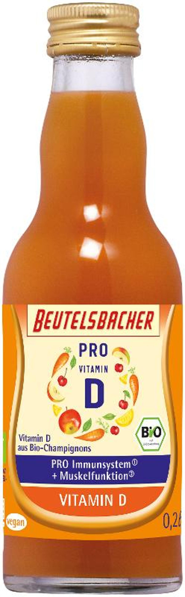 Produktfoto zu PRO Vitamin D Saft, 12x0,2 l