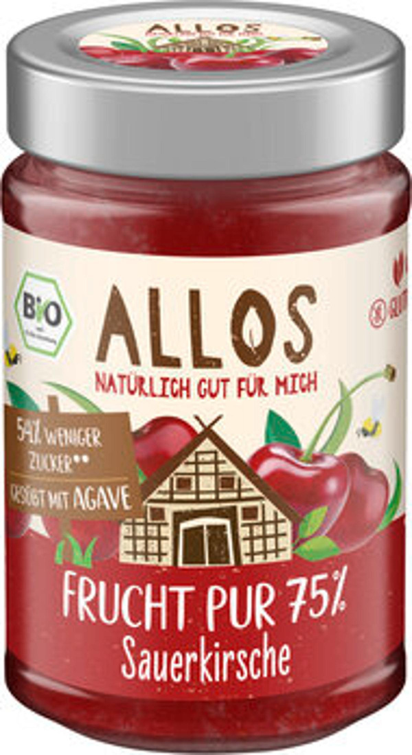 Produktfoto zu Frucht Pur Sauerkirsche, 200 g