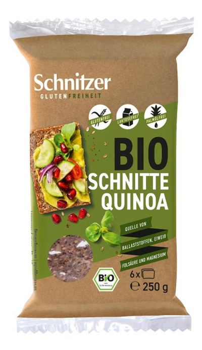 Produktfoto zu Quinoa Schnitten glutenfrei, 250 g - 20% reduziert, da MHD 28.07.2026