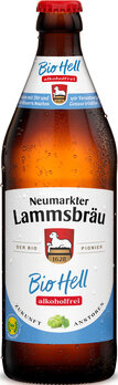Produktfoto zu Bier Hell alkoholfrei, 0,5 l