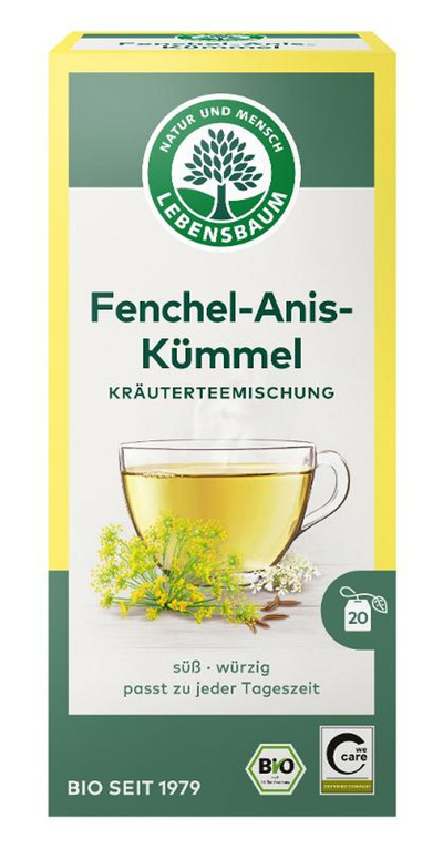 Produktfoto zu Fenchel-Anis-Kümmel Tee, 20 TB