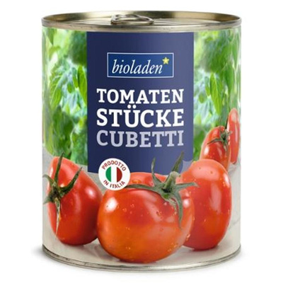 Produktfoto zu Cubetti Tomatenstücke, 800 g