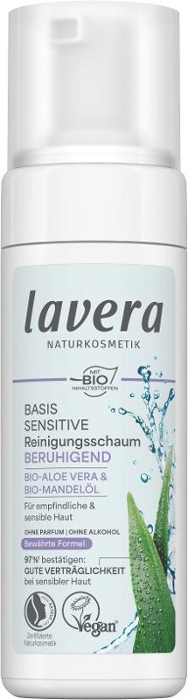 Produktfoto zu Basis Sensitive Reinigungsschaum, 150 ml
