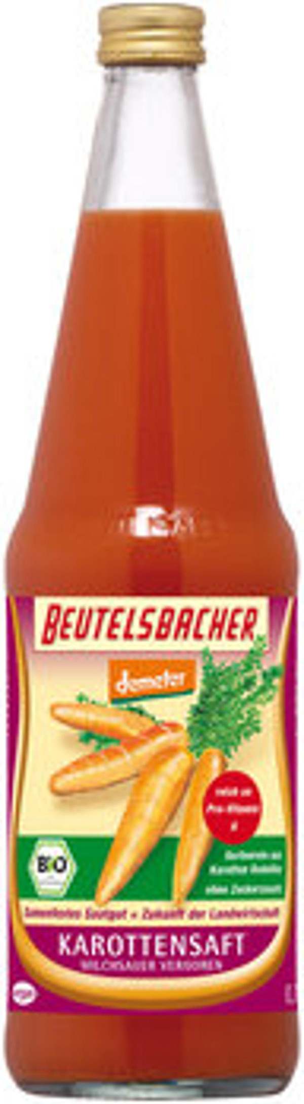 Produktfoto zu Karottensaft Rodelika milchsauer, 0,7 l