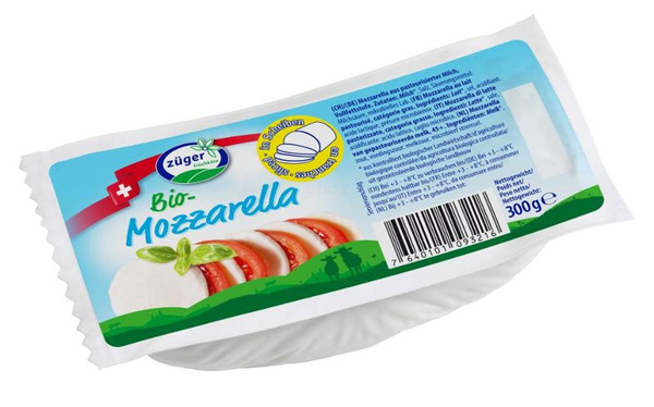 Produktfoto zu Mozzarella Stange geschnitten, 300 g