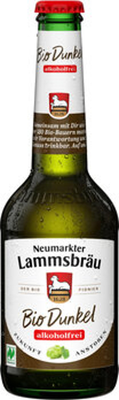 Produktfoto zu Bier Dunkel alkoholfrei, 0,33 l - 50% reduziert, da MHD 04.2026