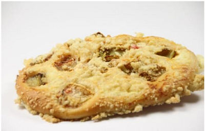 Produktfoto zu Rhabarberstreusel, 3 Stück - Bio-Backhaus Wüst