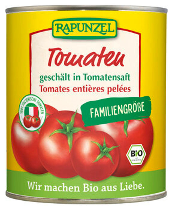 Produktfoto zu Tomaten geschält, 800 g