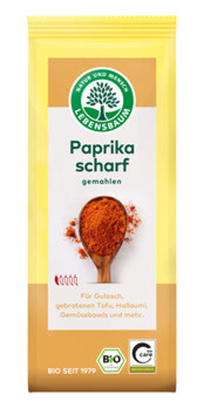 Produktfoto zu Paprika scharf gemahlen, 50 g
