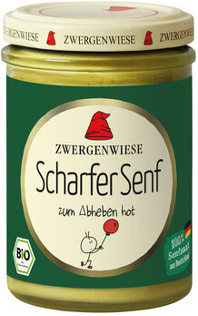 Produktfoto zu Scharfer Senf, 160 ml