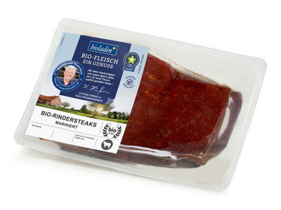 Produktfoto zu Rindersteak mariniert, 2 Stück ca. 360 g