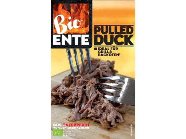 Produktfoto zu Sous-Vide Ente Pulled Duck, 0,4 kg