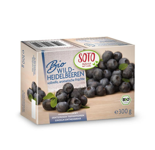 Produktfoto zu TK-Wild-Heidelbeeren, 300 g