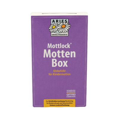 Produktfoto zu Kleidermottenbox Klebefalle