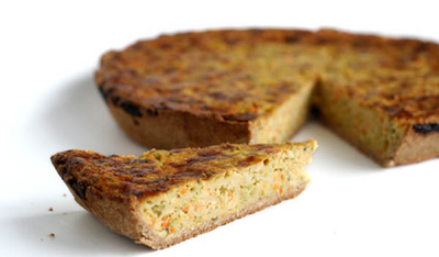 Produktfoto zu Gemüsekuchen rund, Ø 28cm - Fasanenbrot