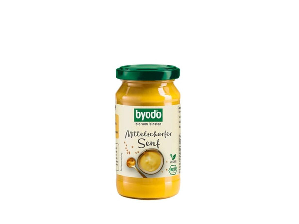 Produktfoto zu Mittelscharfer Senf, 200 ml