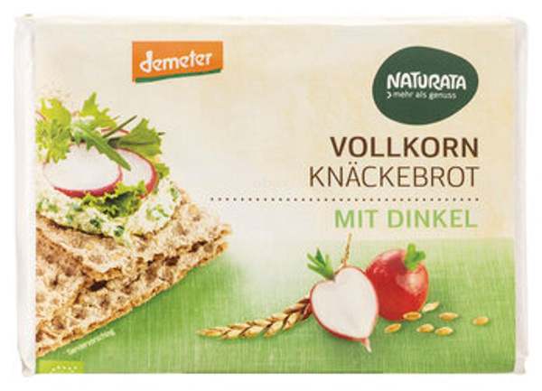 Produktfoto zu Vollkorn-Knäckebrot mit Dinkel, 250 g