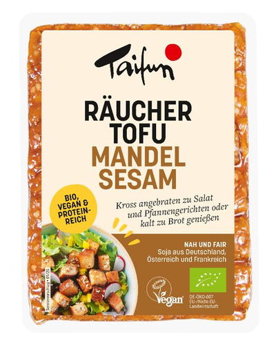 Produktfoto zu Räuchertofu Mandel-Sesam, 200 g
