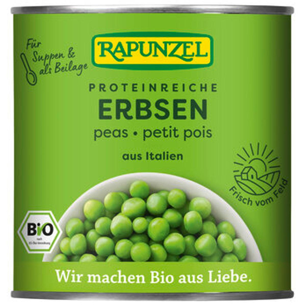 Produktfoto zu Erbsen, 340 g