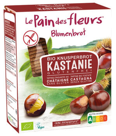 Produktfoto zu Knusperbrot Kastanie, 150 g