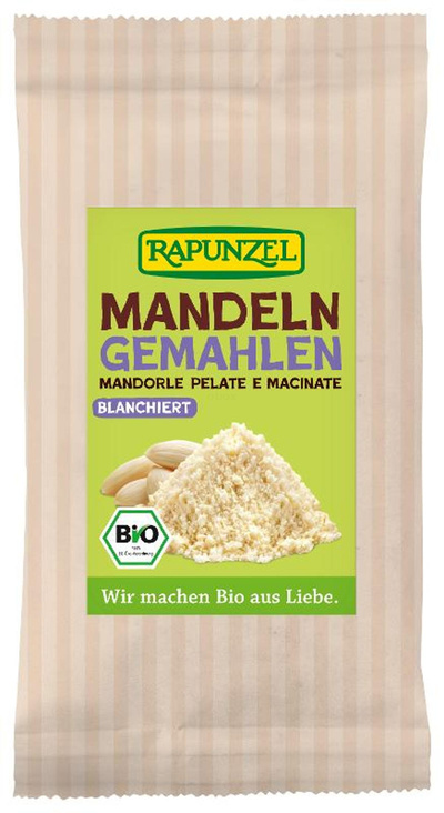 Produktfoto zu Mandeln blanchiert gemahlen, 125 g