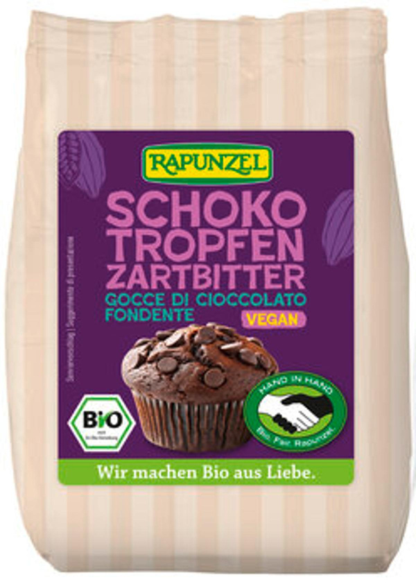 Produktfoto zu Schokotropfen Zartbitter, 100 g