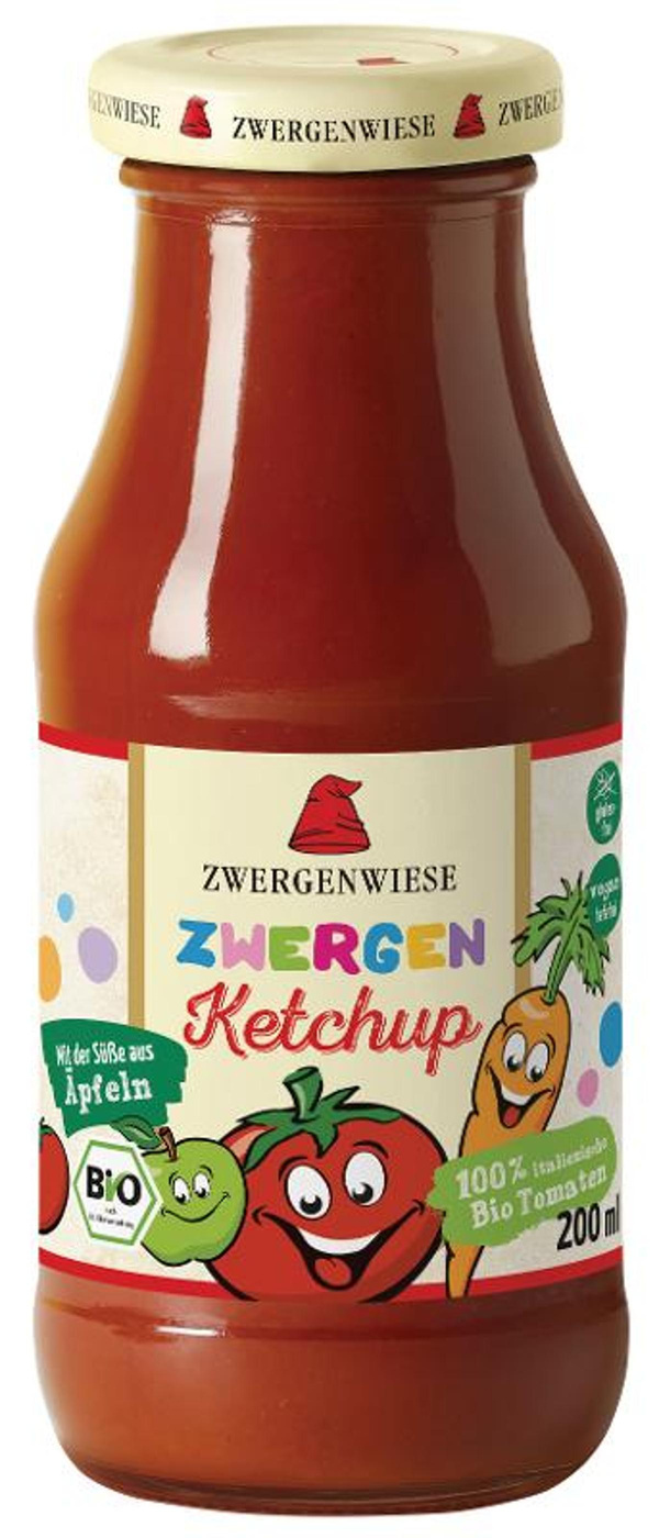 Produktfoto zu Zwergen Ketchup, 200 ml