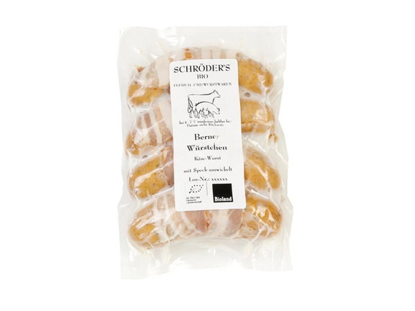 Produktfoto zu Berner Würstchen, 0,32 kg (4 Stück)