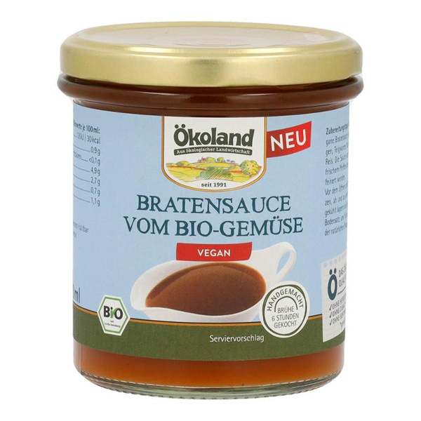 Produktfoto zu Bratensauce Bio-Gemüse vegan, 320 ml