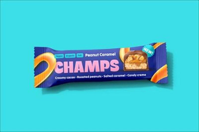 Produktfoto zu Schokoriegel Erdnuss Karamell vegan, 45 g