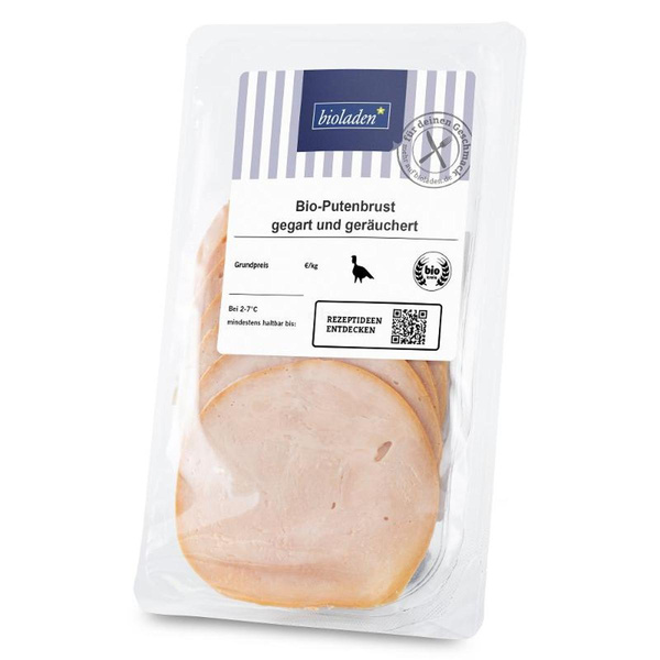 Produktfoto zu Putenbrust gegart geräuchert, 80 g