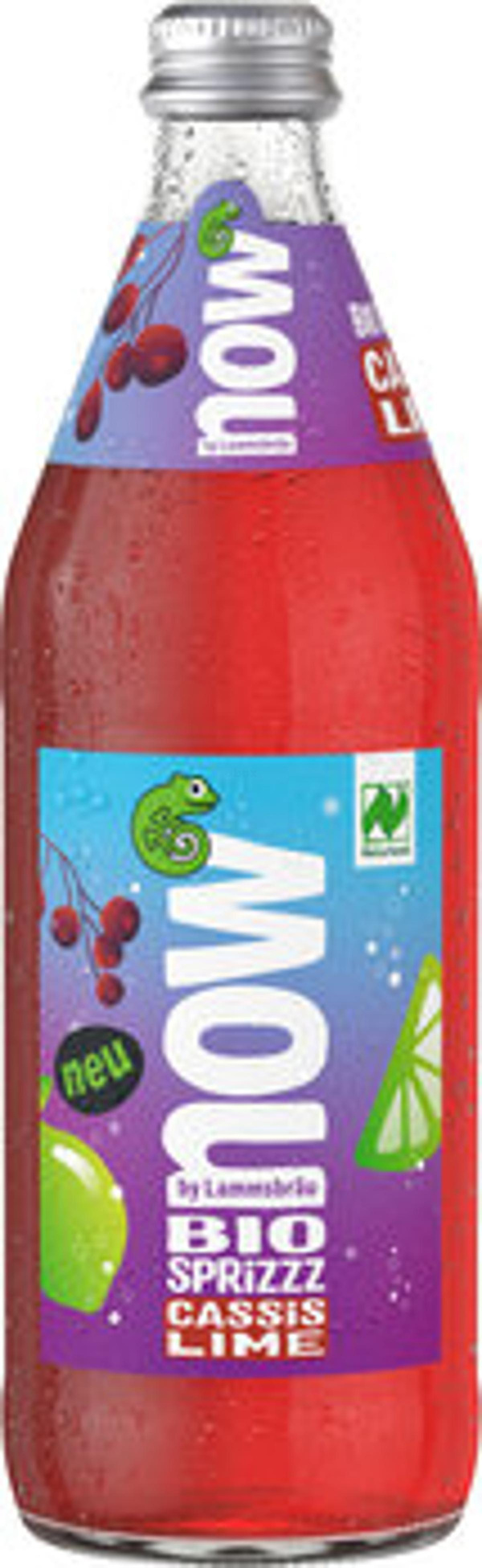 Produktfoto zu NOW Sprizzz Cassis Lime, 0,5 l