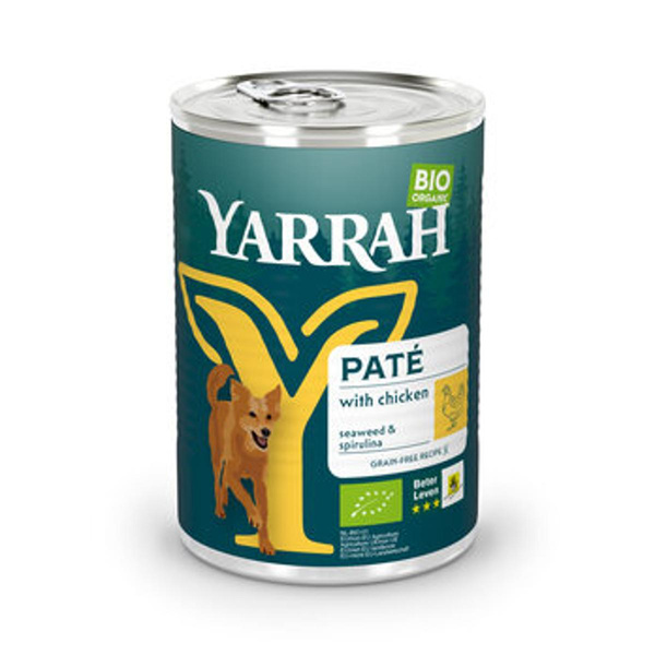 Produktfoto zu Hundefutter Paté Huhn mit Spirulina, 400 g