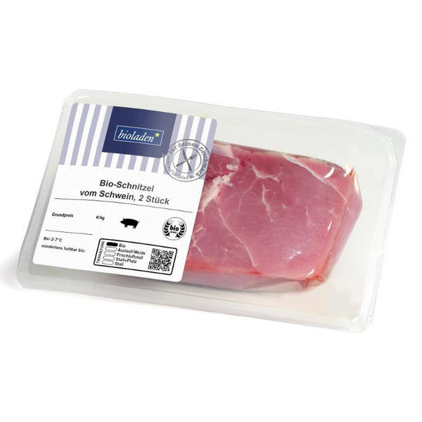 Produktfoto zu Schnitzel vom Schwein, 2 Stück, ca. 0,35 kg