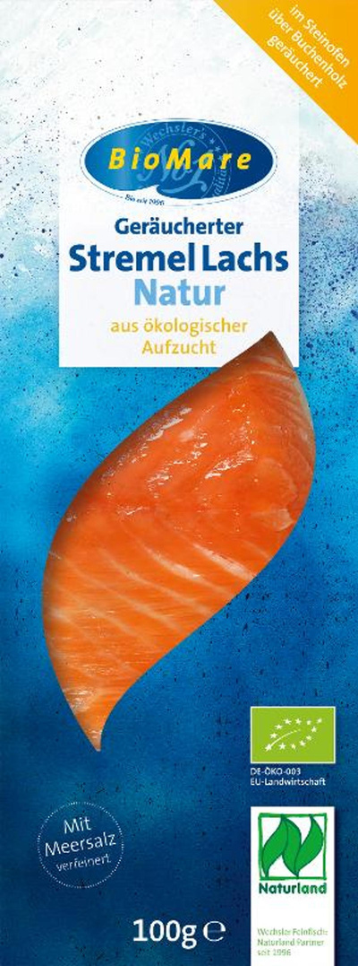 Produktfoto zu Stremellachs Natur, 100 g